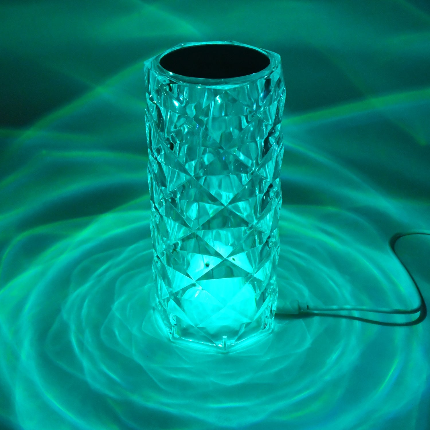 Crystal LED Touch Table Lamp with Remote Control Crystal LED Touch Table Lamp with Remote Control